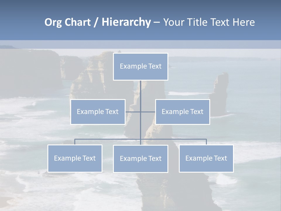The Apostles, Victoria Australia PowerPoint Template
