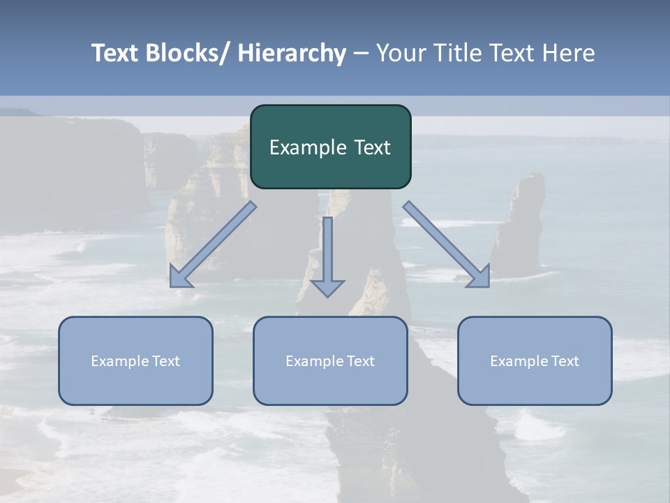 The Apostles, Victoria Australia PowerPoint Template