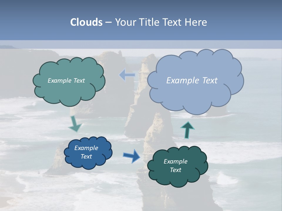 The Apostles, Victoria Australia PowerPoint Template