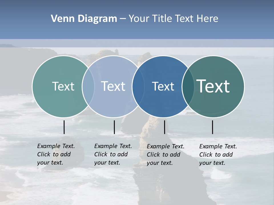 The Apostles, Victoria Australia PowerPoint Template