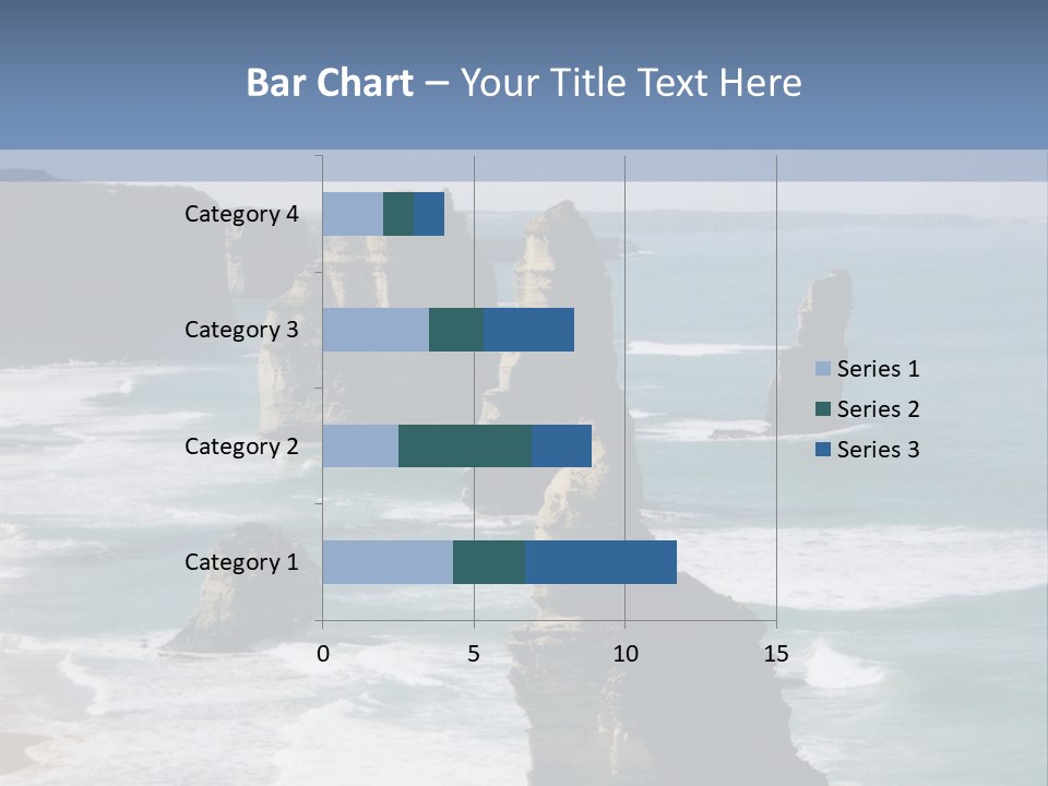 The Apostles, Victoria Australia PowerPoint Template