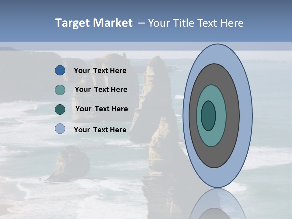 The Apostles, Victoria Australia PowerPoint Template