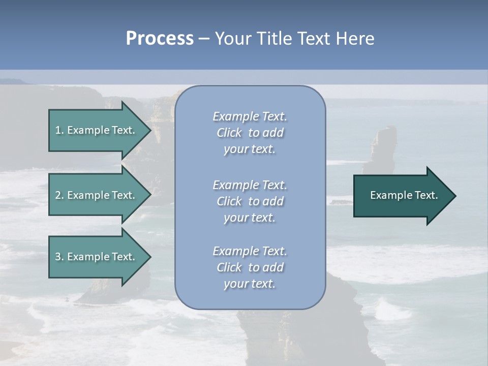 The Apostles, Victoria Australia PowerPoint Template