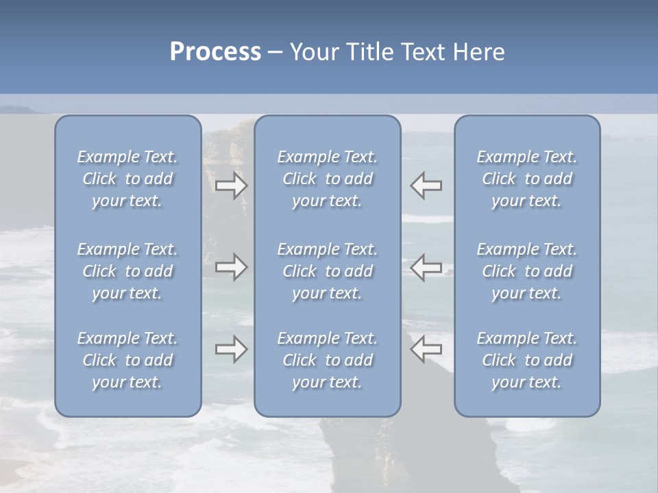 The Apostles, Victoria Australia PowerPoint Template