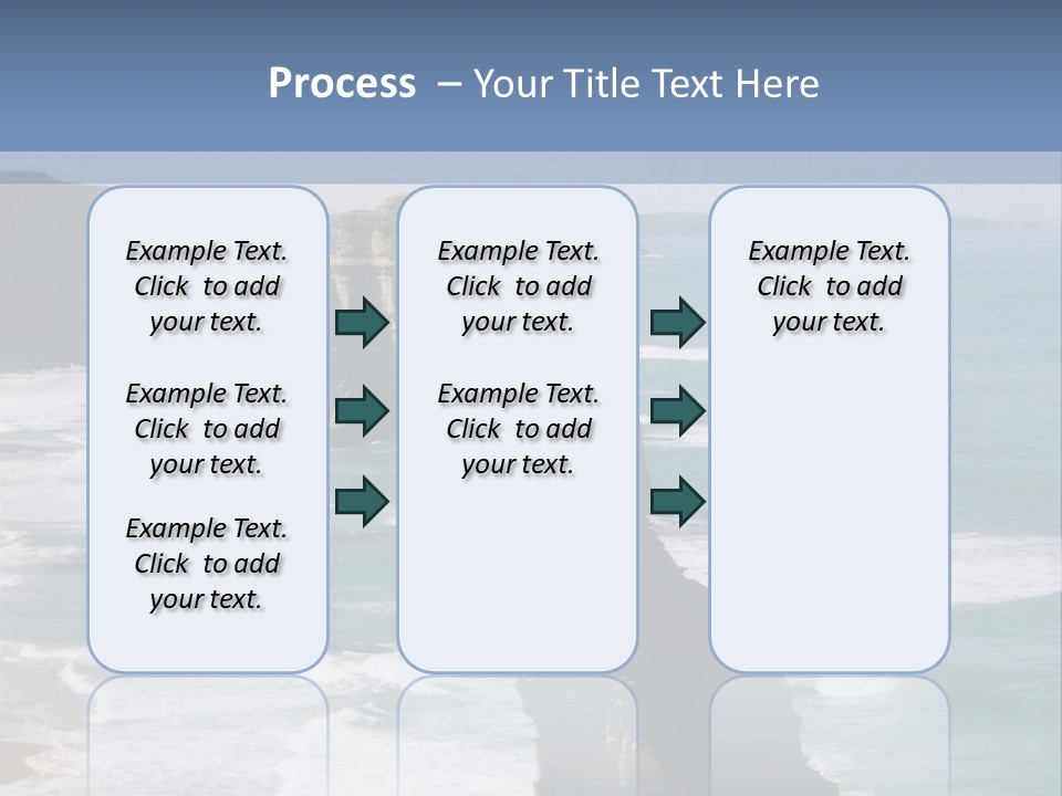 The Apostles, Victoria Australia PowerPoint Template