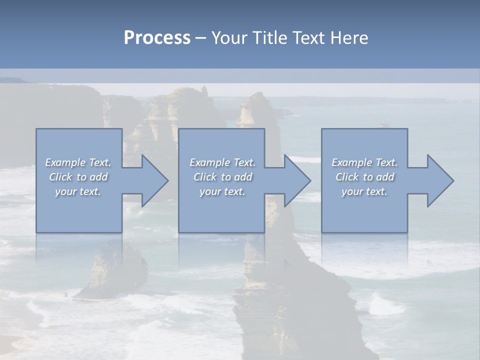 The Apostles, Victoria Australia PowerPoint Template