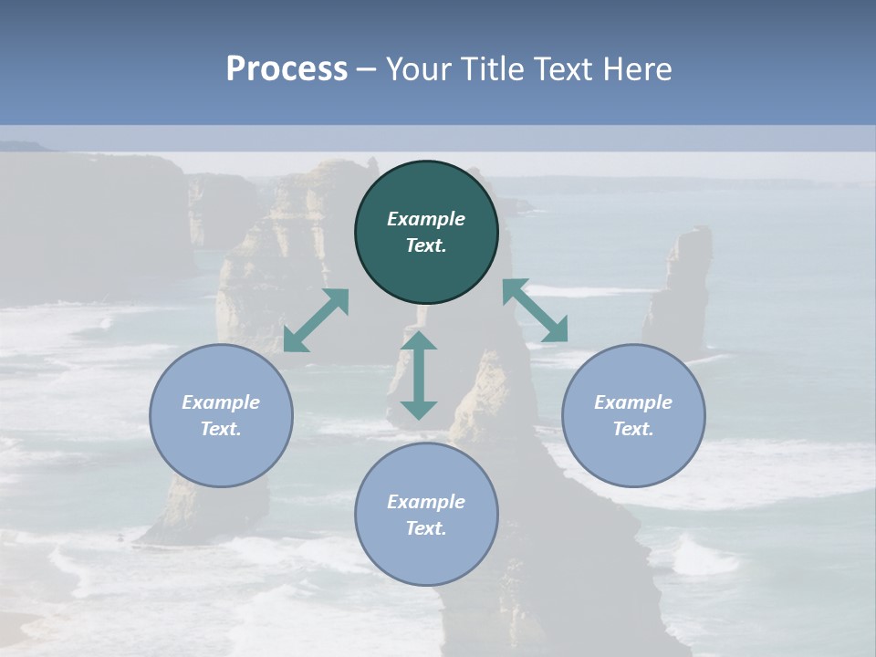 The Apostles, Victoria Australia PowerPoint Template
