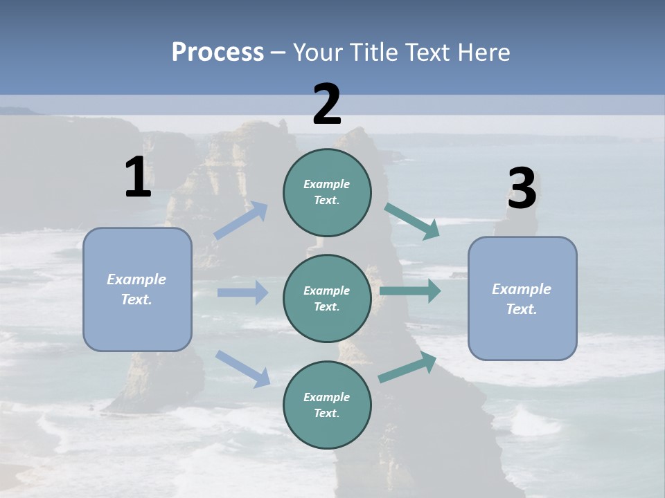 The Apostles, Victoria Australia PowerPoint Template