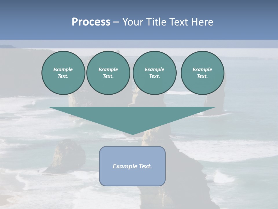 The Apostles, Victoria Australia PowerPoint Template