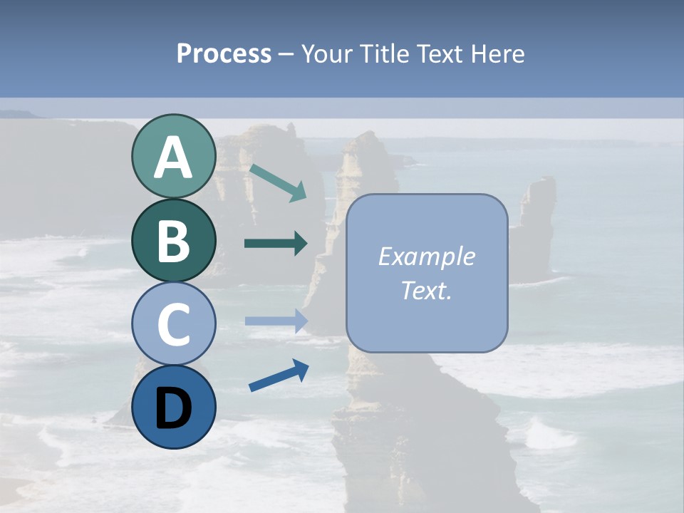 The Apostles, Victoria Australia PowerPoint Template