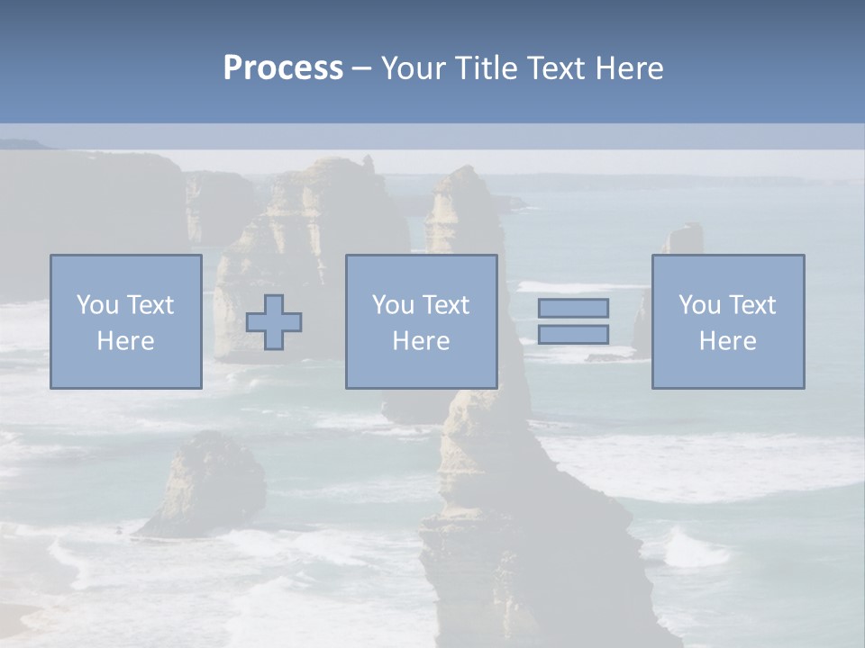 The Apostles, Victoria Australia PowerPoint Template