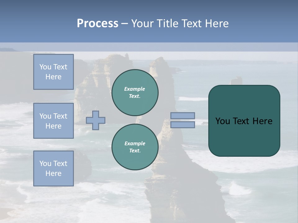 The Apostles, Victoria Australia PowerPoint Template