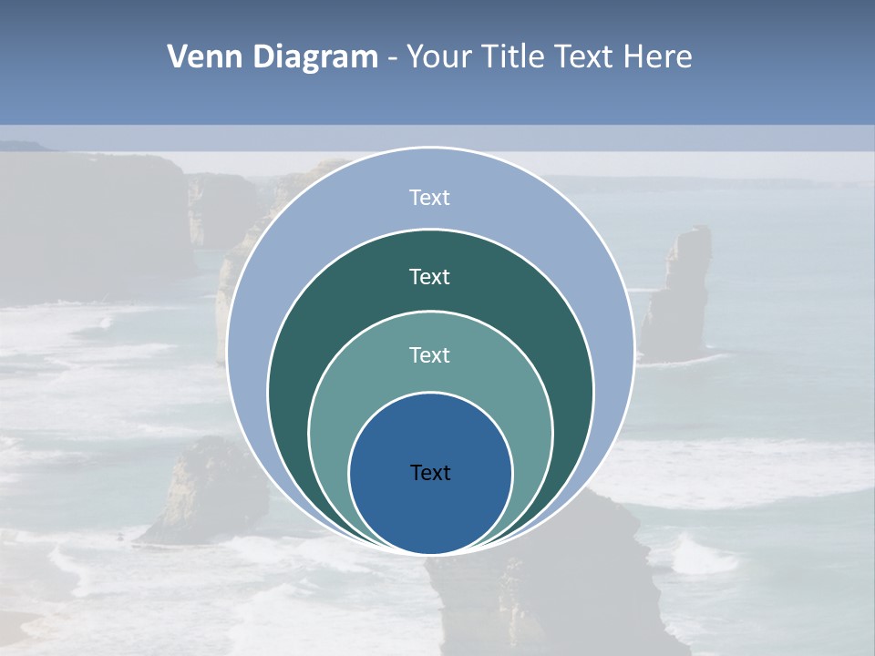 The Apostles, Victoria Australia PowerPoint Template