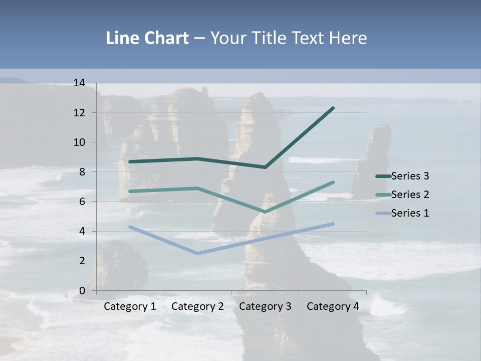 The Apostles, Victoria Australia PowerPoint Template