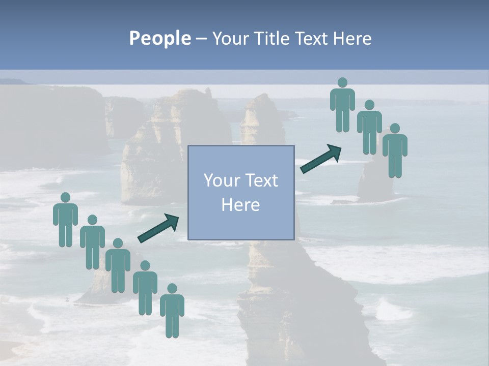 The Apostles, Victoria Australia PowerPoint Template