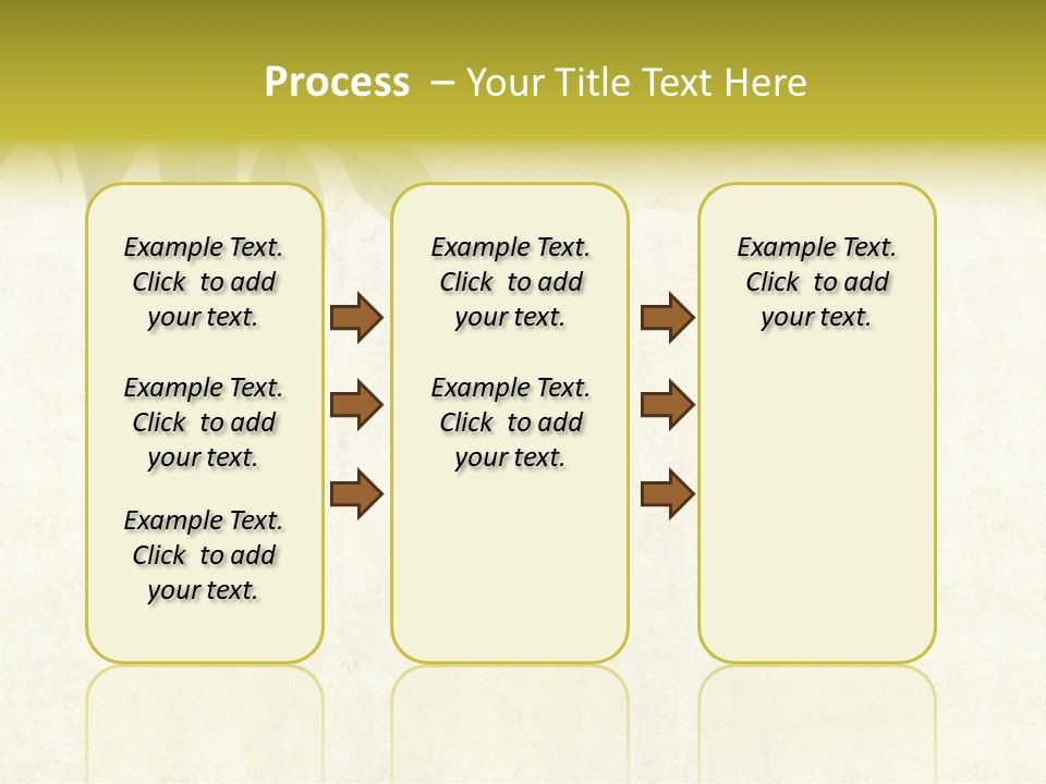 Lovely Background Image With Interesting Earthy Texture, Close-Up Of Leaves And Plenty Of Space For Text PowerPoint Template