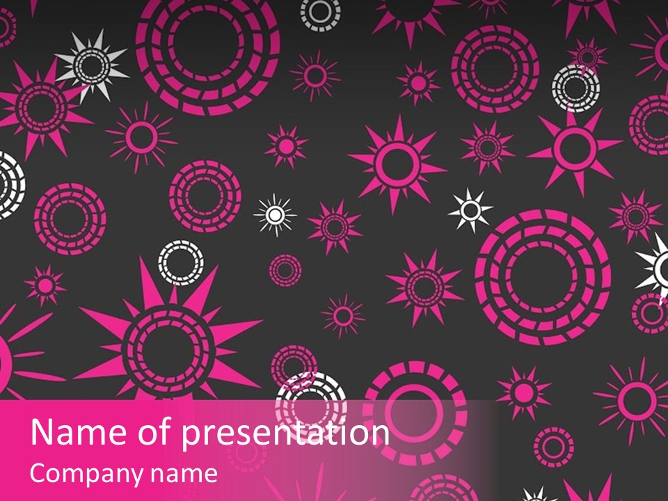 Texture With Stars.vector. Stock Vector Illustration: PowerPoint Template