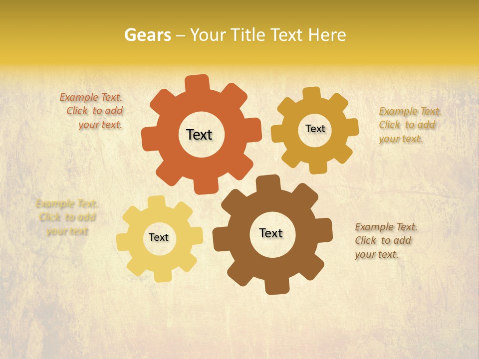 Grunge Background With Space For Text Or Image PowerPoint Template