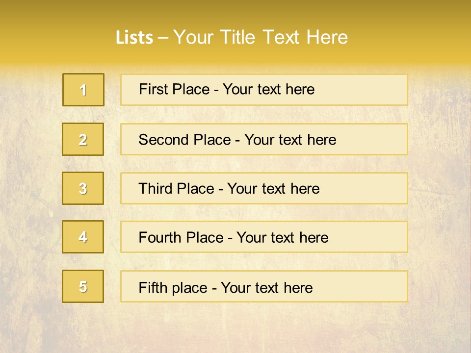Grunge Background With Space For Text Or Image PowerPoint Template