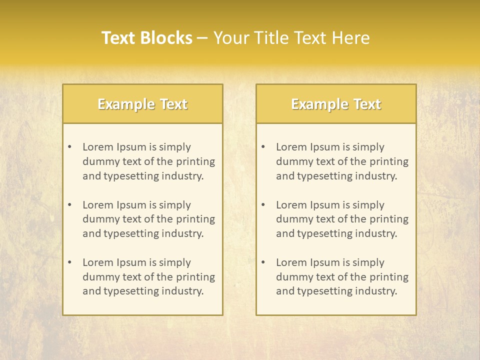 Grunge Background With Space For Text Or Image PowerPoint Template