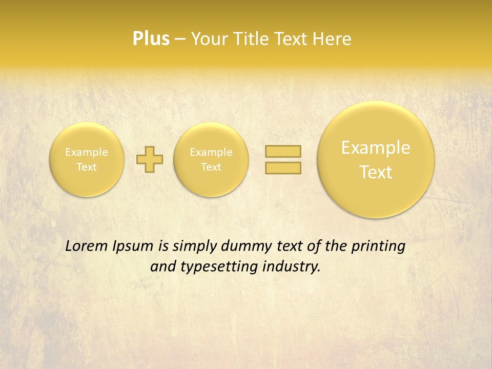 Grunge Background With Space For Text Or Image PowerPoint Template