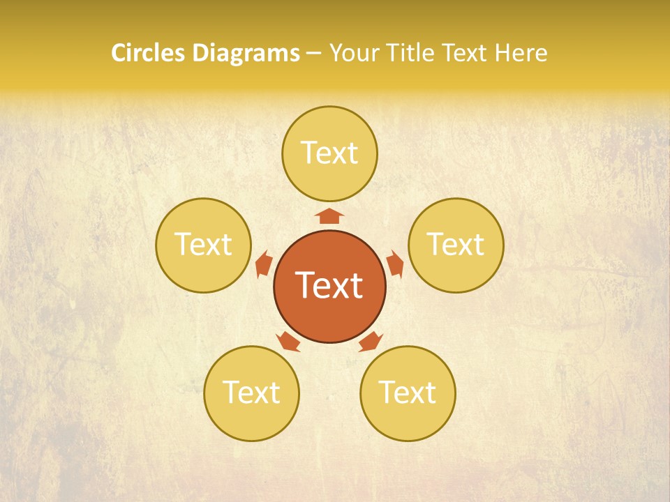 Grunge Background With Space For Text Or Image PowerPoint Template