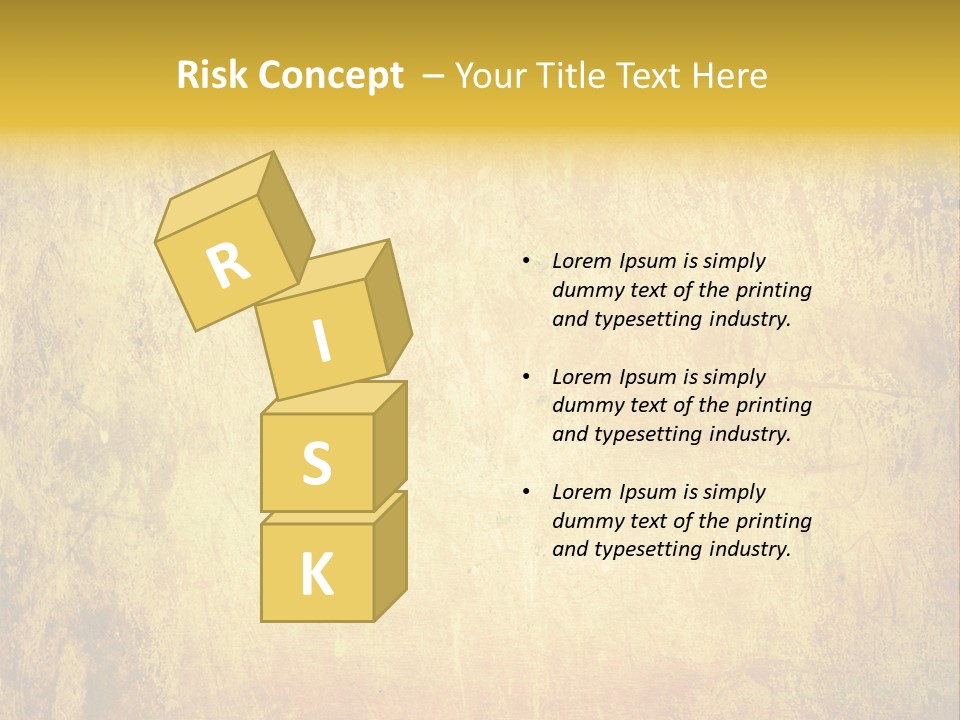 Grunge Background With Space For Text Or Image PowerPoint Template