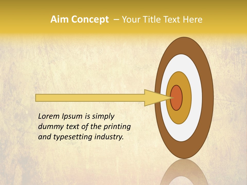 Grunge Background With Space For Text Or Image PowerPoint Template