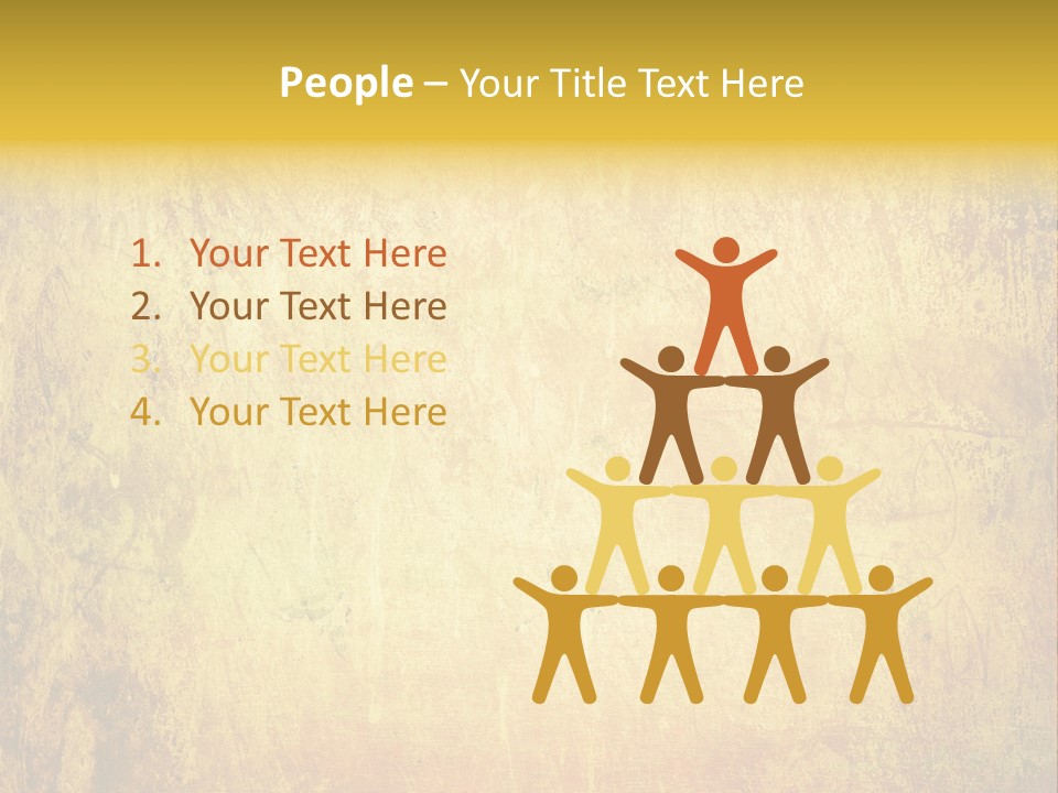 Grunge Background With Space For Text Or Image PowerPoint Template