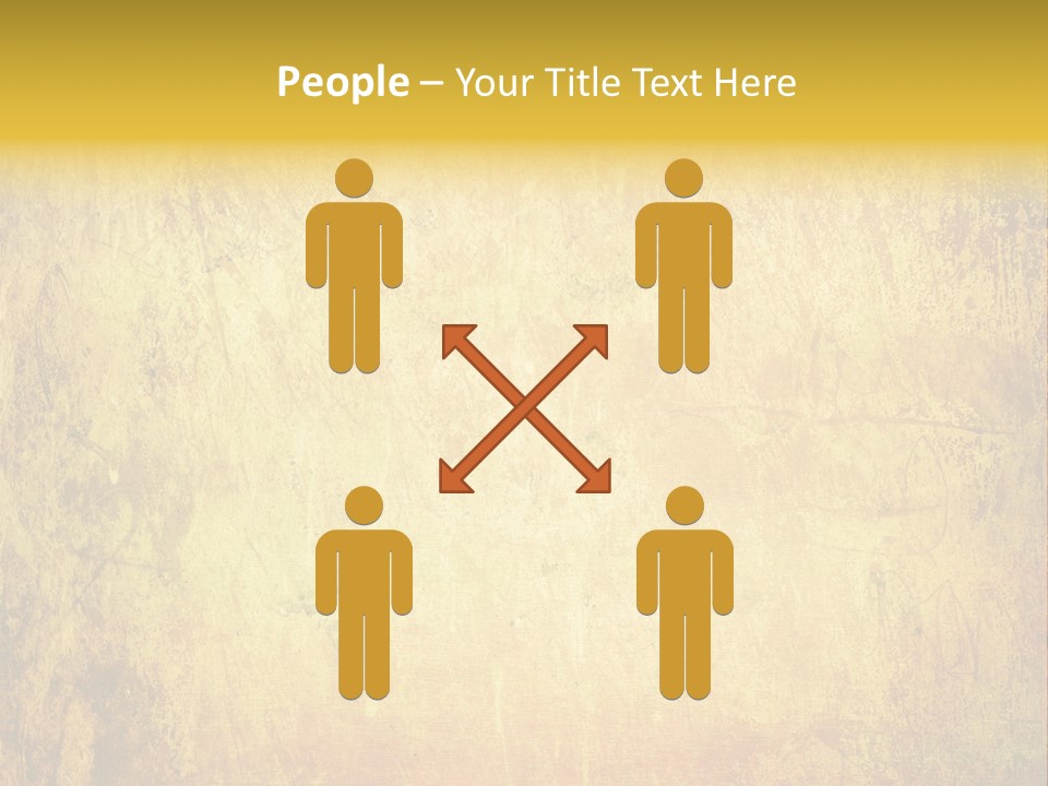 Grunge Background With Space For Text Or Image PowerPoint Template