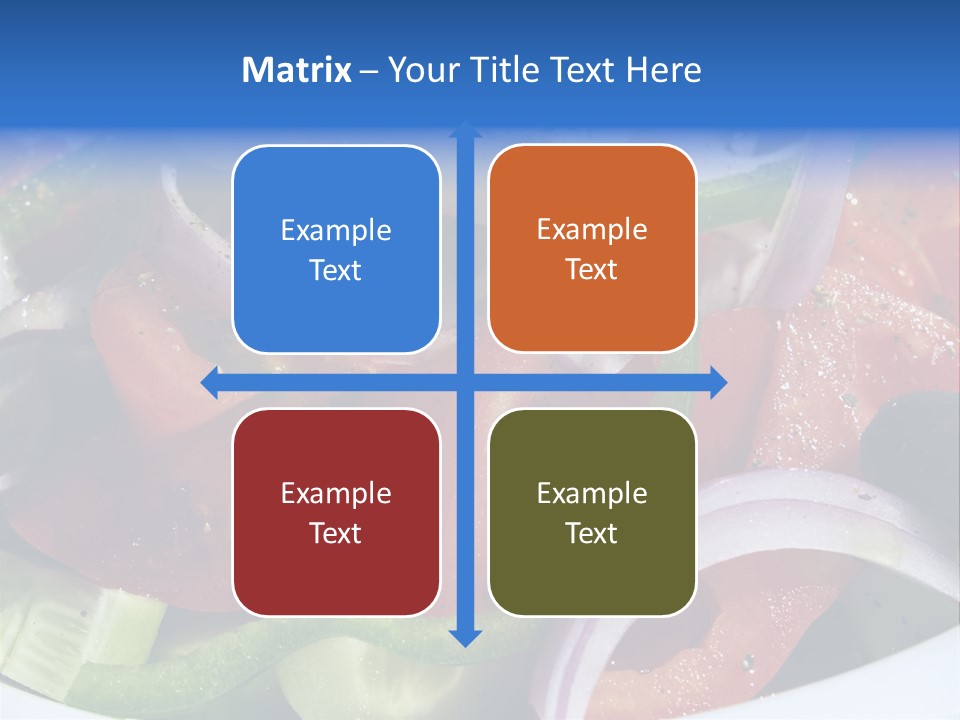 Greek Salad PowerPoint Template