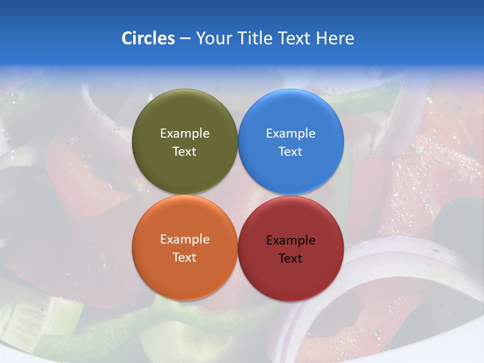 Greek Salad PowerPoint Template