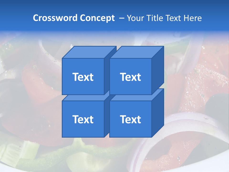 Greek Salad PowerPoint Template