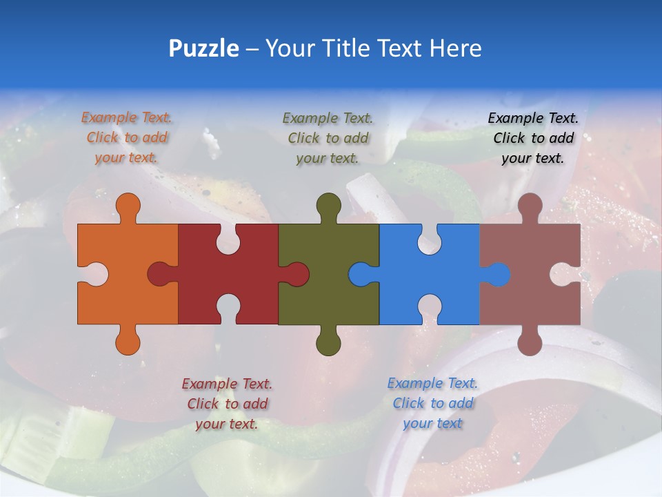 Greek Salad PowerPoint Template
