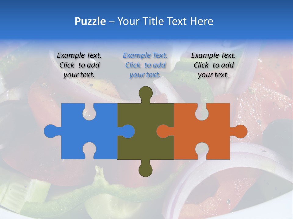 Greek Salad PowerPoint Template