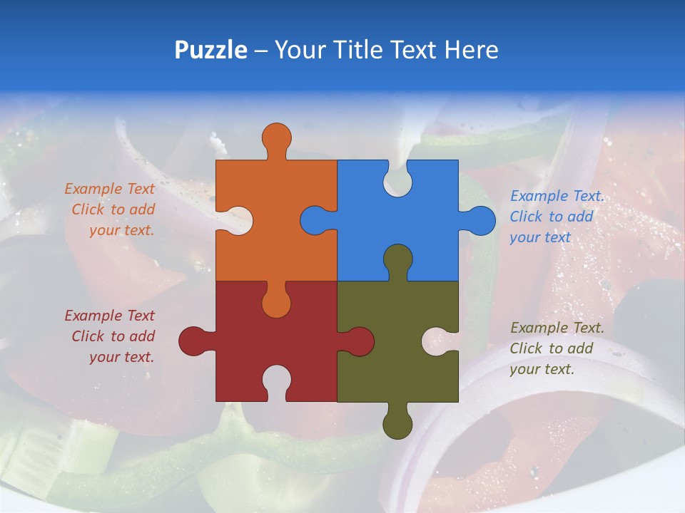 Greek Salad PowerPoint Template