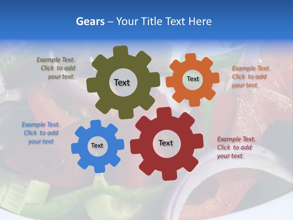 Greek Salad PowerPoint Template