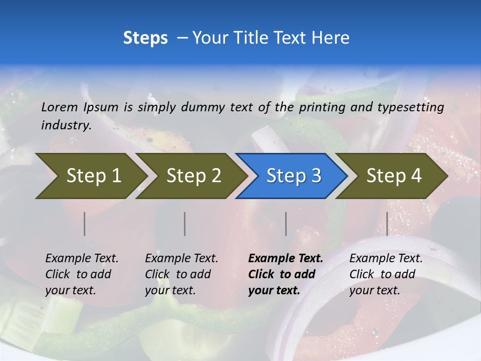 Greek Salad PowerPoint Template