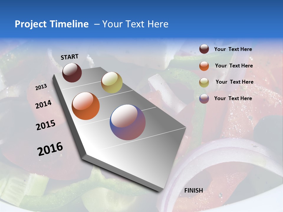 Greek Salad PowerPoint Template