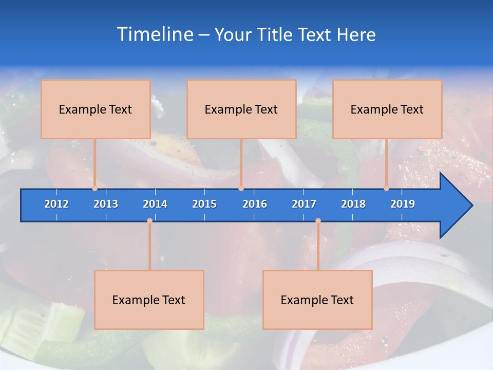 Greek Salad PowerPoint Template