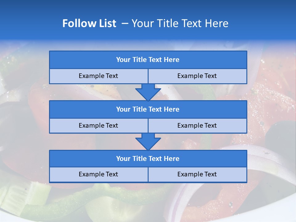 Greek Salad PowerPoint Template