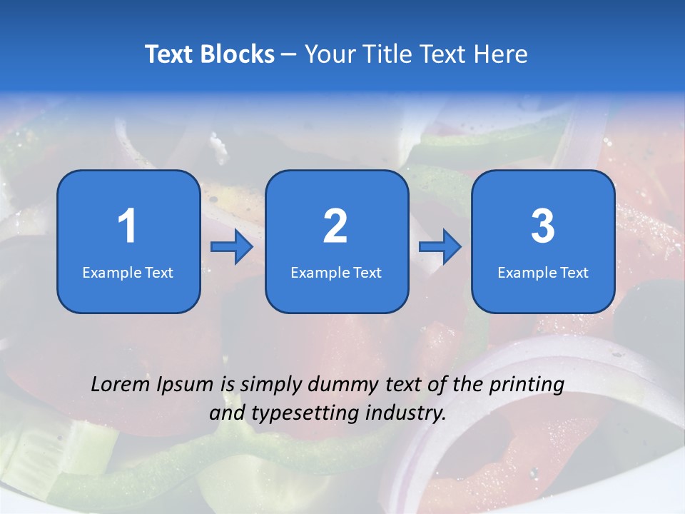 Greek Salad PowerPoint Template