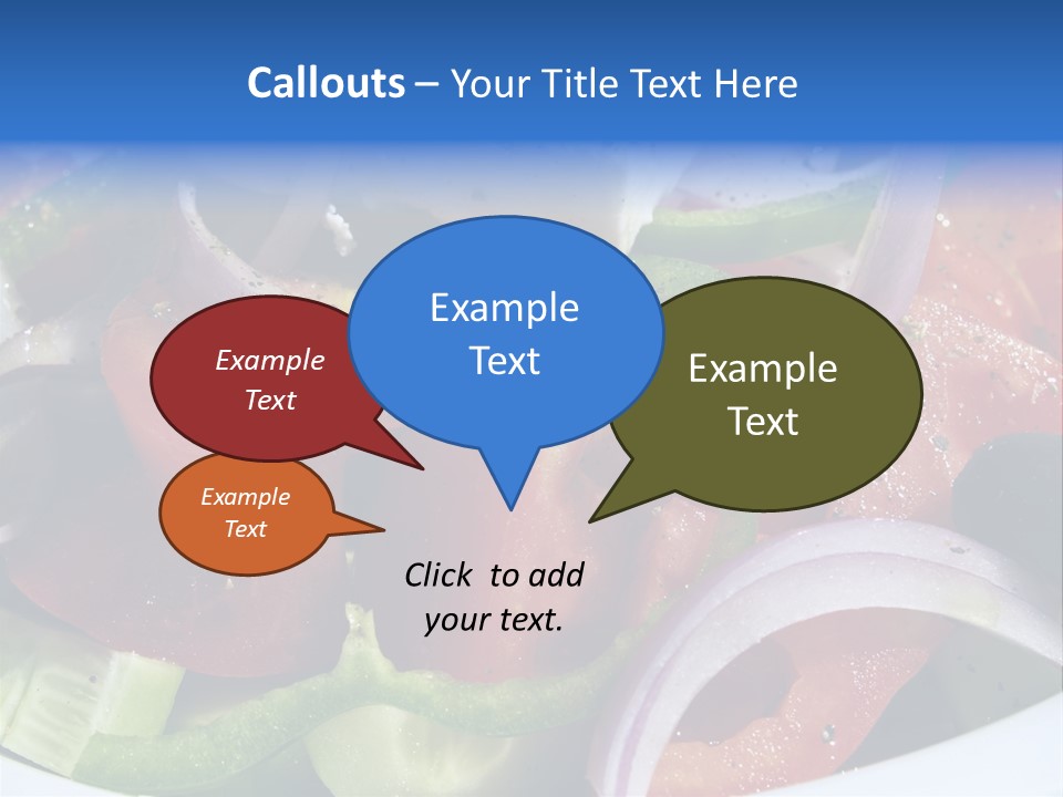 Greek Salad PowerPoint Template