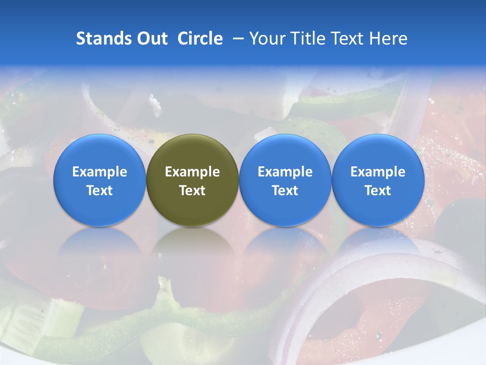 Greek Salad PowerPoint Template