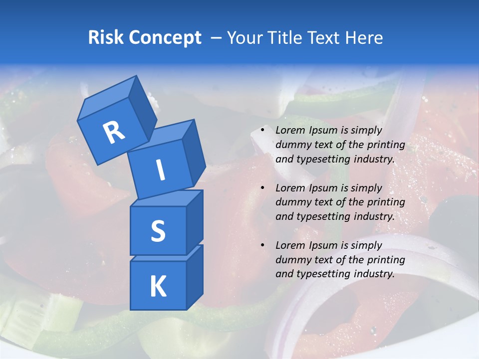 Greek Salad PowerPoint Template