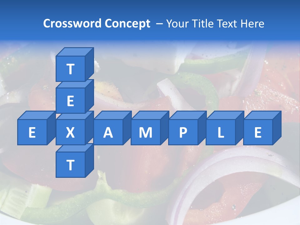 Greek Salad PowerPoint Template