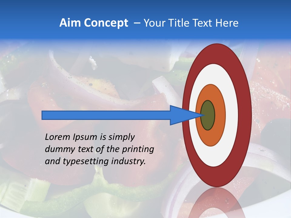 Greek Salad PowerPoint Template