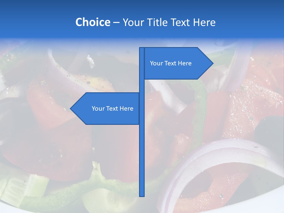 Greek Salad PowerPoint Template