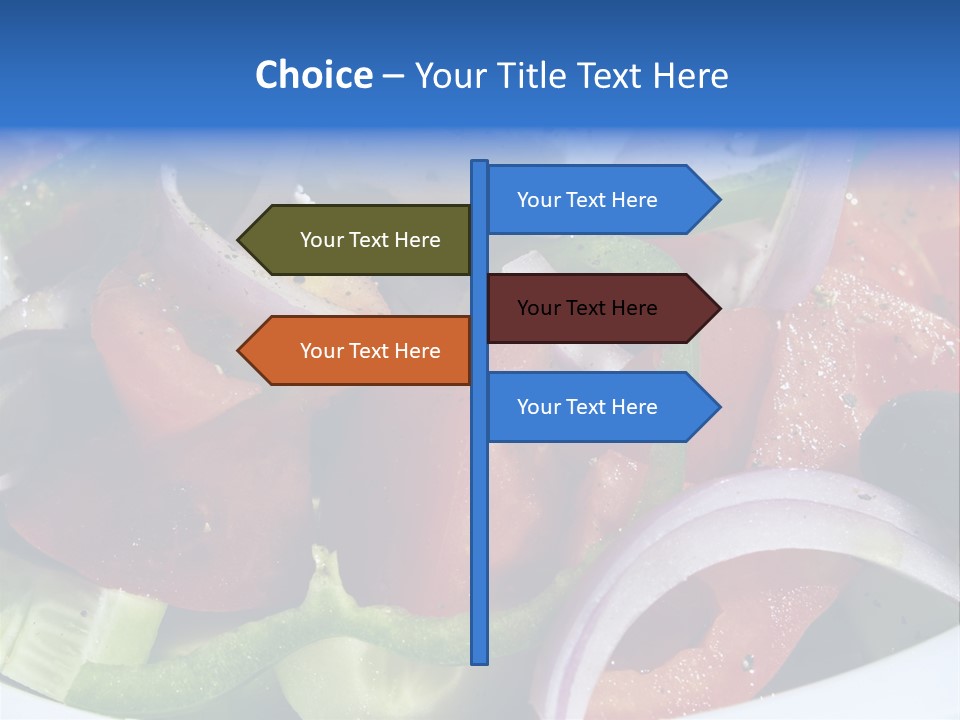 Greek Salad PowerPoint Template