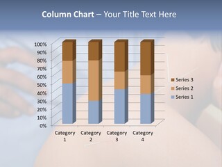 A Woman Getting Acupulations On Her Back With Needles PowerPoint Template